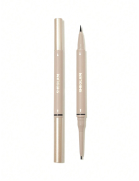 مداد ابرو دوطرفه شیگلم  BROWS ON DEMAND 2-IN-1 BROW PENCIL - CHOCOLATE