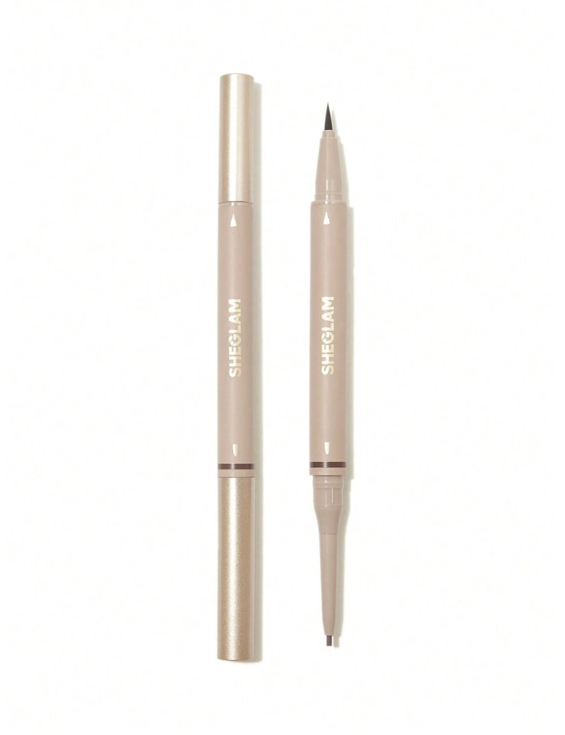 مداد ابرو دوطرفه شیگلم  BROWS ON DEMAND 2-IN-1 BROW PENCIL - CHOCOLATE