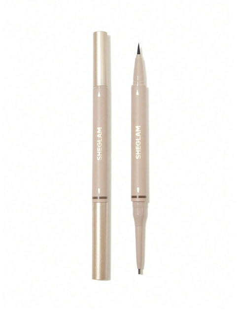 مداد ابرو دوطرفه شیگلم  BROWS ON DEMAND 2-IN-1 BROW PENCIL - CHOCOLATE