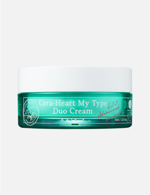 مرطوب کننده دوگانه و تسکین دهنده اکسیس وای AXIS-Y Cera Heart My Type Duo Cream 60ml