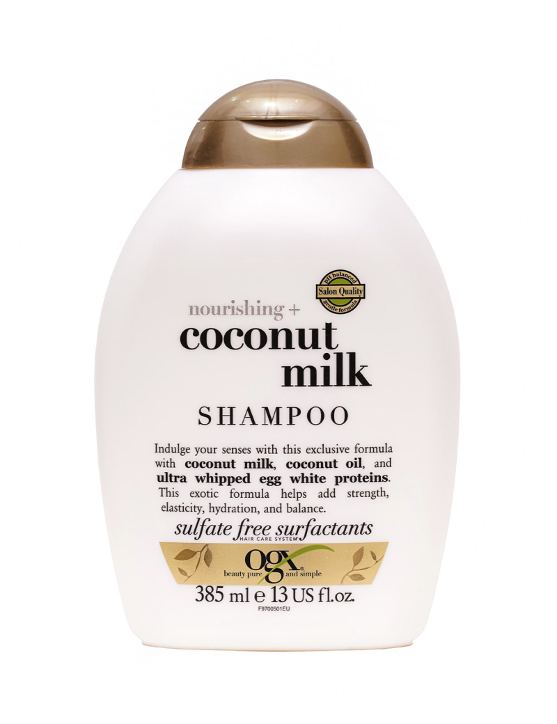 شامپو کوکونات میلک اوجی ایکس OGX NOURISHING COCONUT MILK SHAMPOO