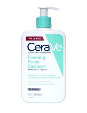 فوم شوینده سراوی پوست نرمال تا چرب Cerave Foaming Cleanser for normal to oily skin