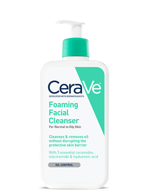 سراوی فوم شوینده پوست نرمال تا چرب آمریکایی CeraVe Foaming Facial Cleanser