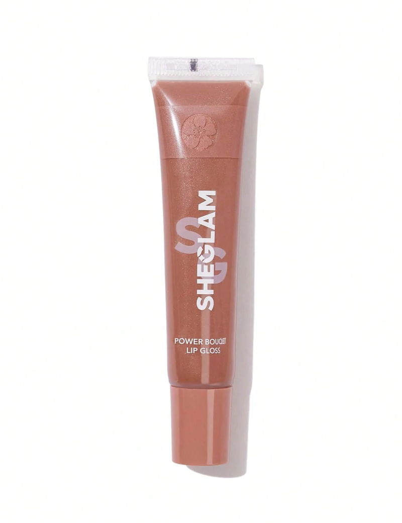 لیپ گلاس شیگلم تیوپی مدل سانی سند | Sheglam Power Bouquet Lip Gloss - Sunny Sands