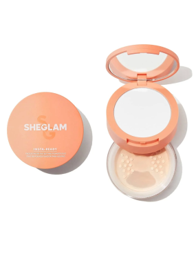 پودر فیکس دو طبقه شیگلم بیسکوی SHEGLAM Insta-Ready BISQUE Loose Under Eye Setting Powder