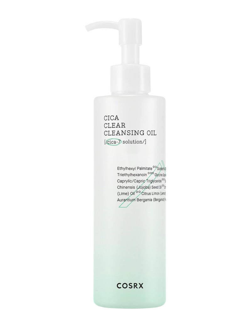 روغن پاک کننده سیکا کوزارکس COSRX Pure Fit Cica Clear Cleansing Oil 200ml