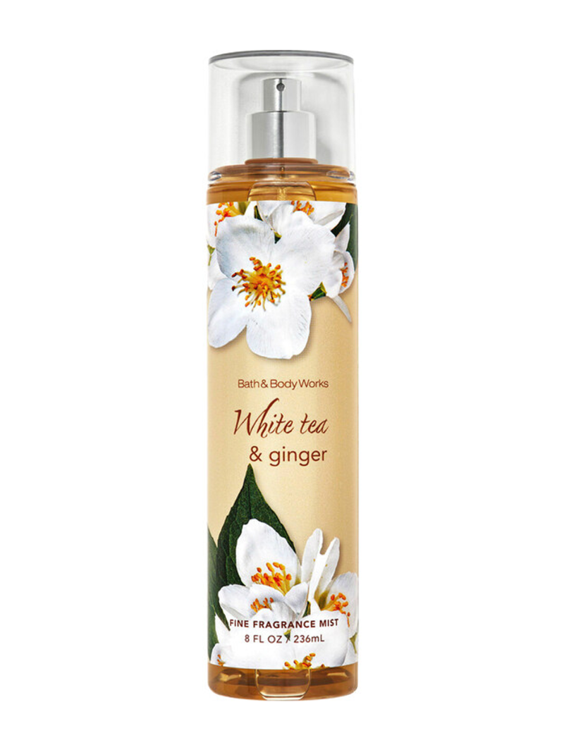 بث اند بادی بادی میست وایت تی جینجر  Bath & Body Works White Tea & Ginger Fine Fragrance Mist