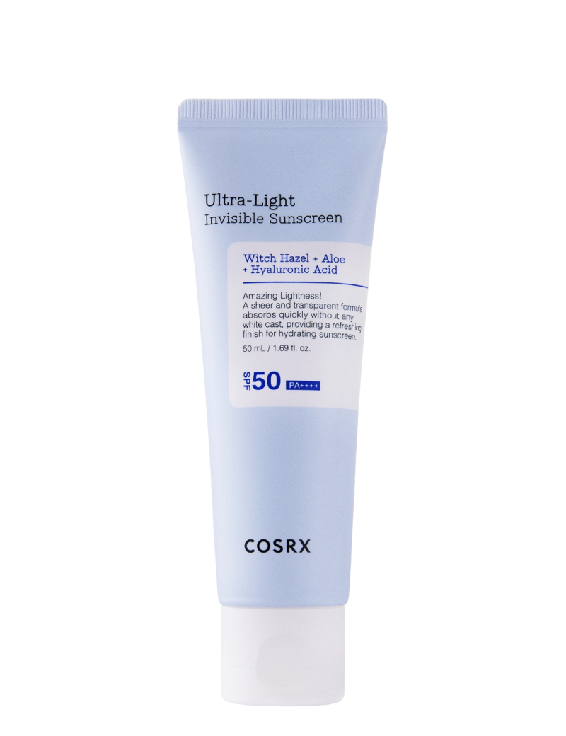 ضدآفتاب مرطوب کننده و فوق سبک اولترا لایت کوزارکس COSRX Ultra-Light Invisible Sunscreen