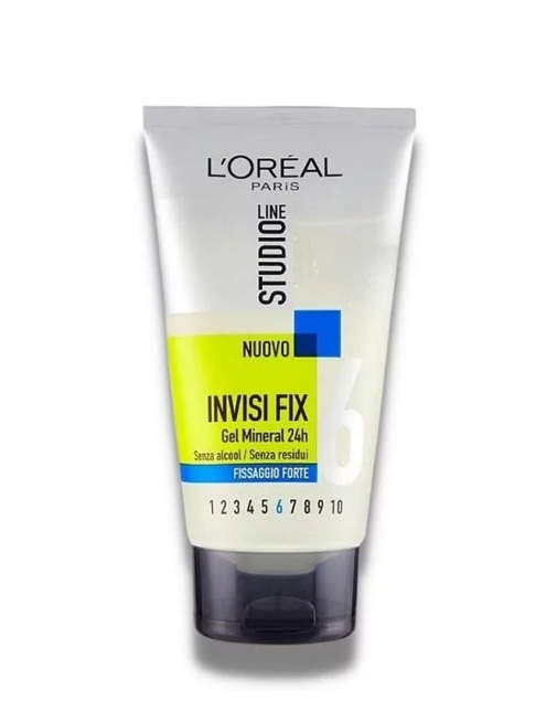 ژل موی مینرال اینویزی فیکس استدیو لاین لورال Loreal Studio Line Invisi Fix Gel Mineral 24H