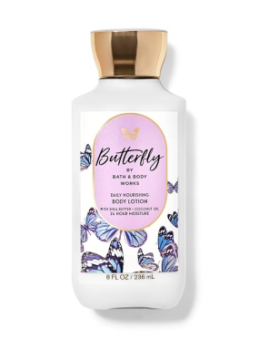 لوسیون بدن بث اند بادی رایحه باترفلای bath and body works body lotion butterfly