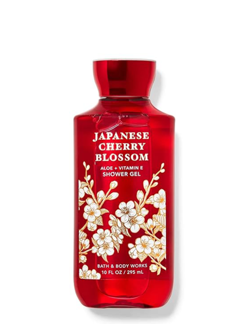 شاور ژل بث اند بادی رایحه جاپانیز چری بلوسوم Bath and body works japanese cherry