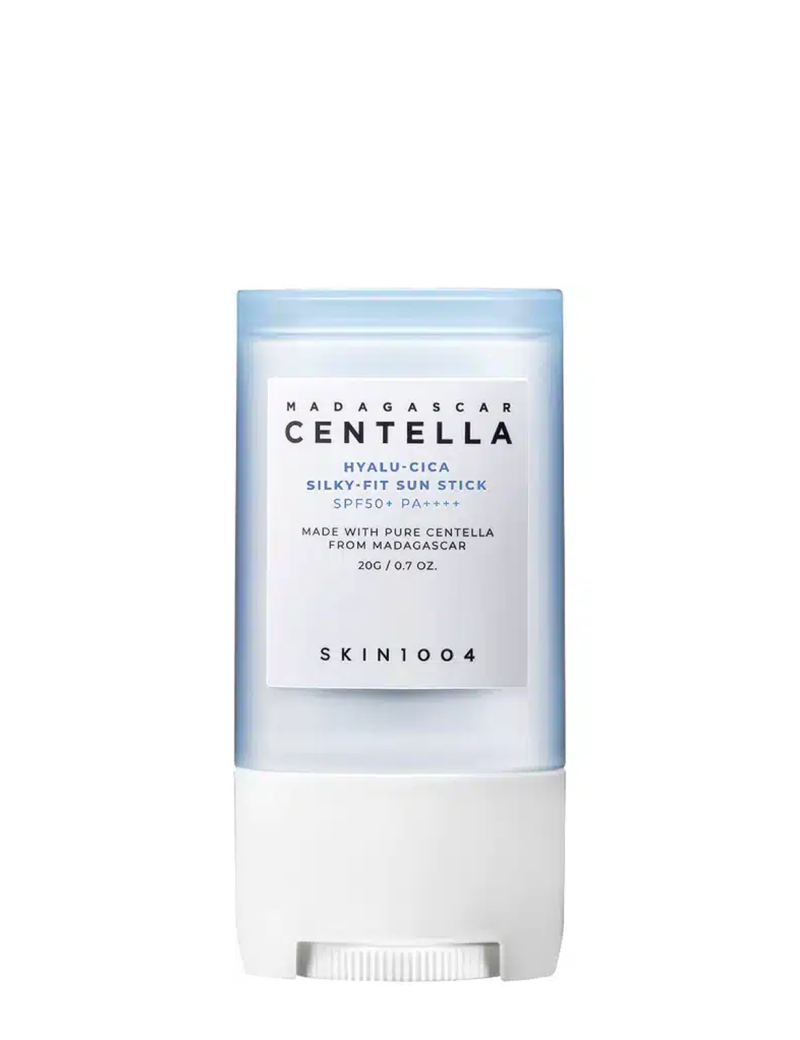 ضدآفتاب استیکی سنتلا هیالوسیکا سنتلا ماداگاسکار اسکینSkin1004 Madagascar Centella Hyalu-Cica Silky-Fit Sun Stick 1004