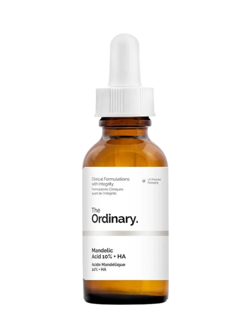 سرم لایه بردار ماندلیک اسید 10% و هیالورونیک اسید اوردینری حجم 30 میل The Ordinary Mandelic Acid 10% + HA