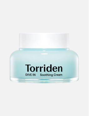 ژل کرم مرطوب کننده و تسکین دهنده هیالورونیک اسید توریدن Torriden DIVE-IN Soothing Cream 100ml