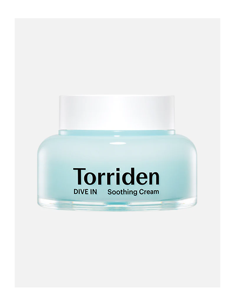 ژل کرم مرطوب کننده و تسکین دهنده هیالورونیک اسید توریدن Torriden DIVE-IN Soothing Cream 100ml