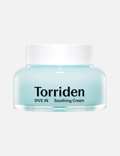 ژل کرم مرطوب کننده و تسکین دهنده هیالورونیک اسید توریدن Torriden DIVE-IN Soothing Cream 100ml