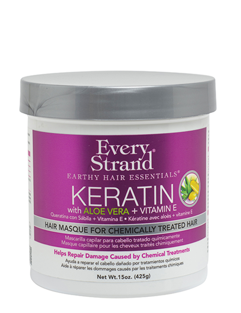 ماسک مو کراتین ، آلوئه ورا و ویتامین E اوری استرند Every Strand Keratin Aloe Vera & Vitamin E Hair Mask