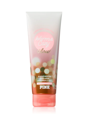 لوسیون بدن پینک وارم اند کازی ویکتوریا سکرت  VICTORIA’S SECRET PINK FRESH & CLEAN GLOW FRAGRANCE BODY LOTION CREAM