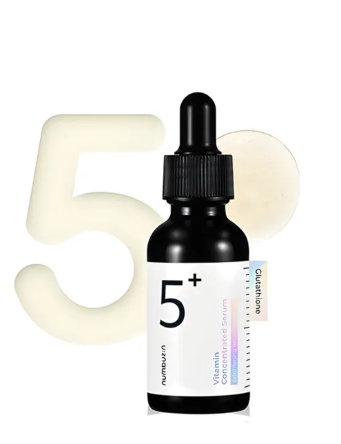 سرم ضد لک و روشن کننده ویتامین سی شماره 5 نامبوزین Numbuzin No.5 Vitamin Concentrated Serum