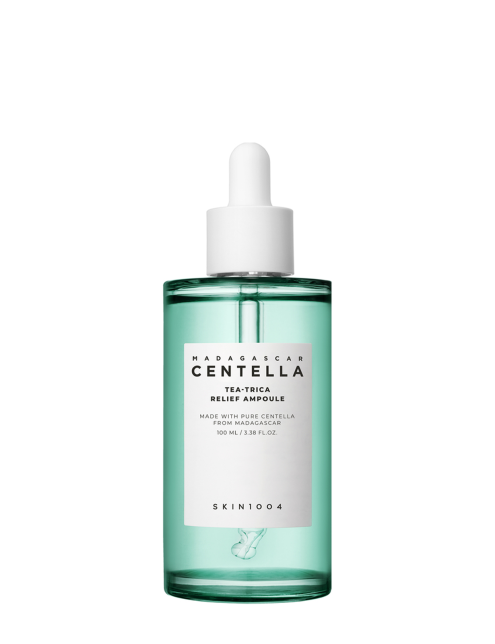 آمپول ماداگاسکار سنتلا تسکین دهنده چای تریکا اسکین 1004 Skin1004 Madagascar Centella Tea-Trica Relief Ampoule