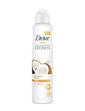 اسپری ضد تعریق داو نارگیل Dove Antiperspirant Deo Restoring Ritual Coconut