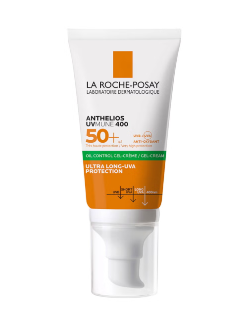 لاروش پوزای ژل کرم ضد آفتاب پوست چرب La Roche-Posay Anthelios oil control SPF50+ Sun Cream