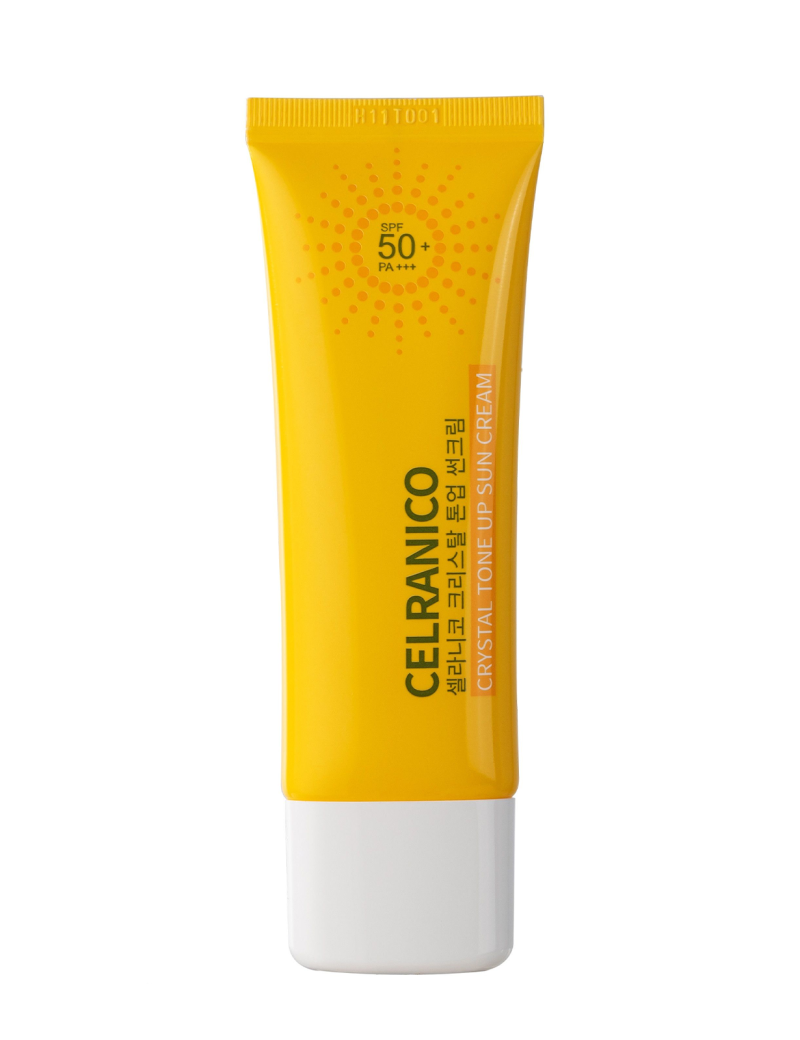 سلرانیکو کرم ضد آفتاب کریستال تون آپ روشن کننده CELRANICO Crystal Tone Up Sun Cream SPF50