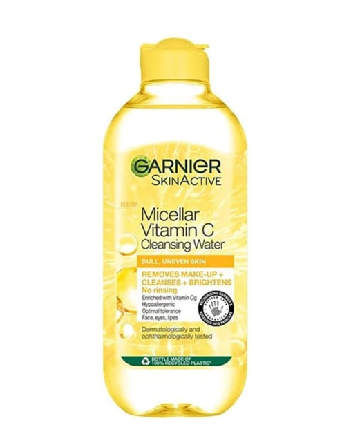 گارنیر مسلار واتر ویتامین سی Garnier SkinActive Micellar Vitamin C Cleansing Water, 400ml