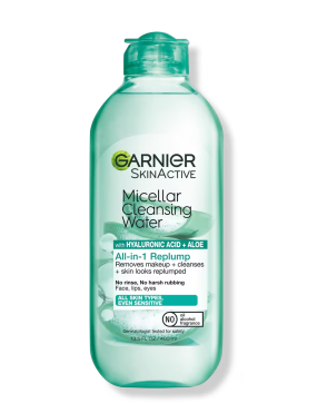 گارنیر میسلارواترهیالورونیک Garnier SkinActive Micellar Replumping Hyaluronic Acid Micellar Water