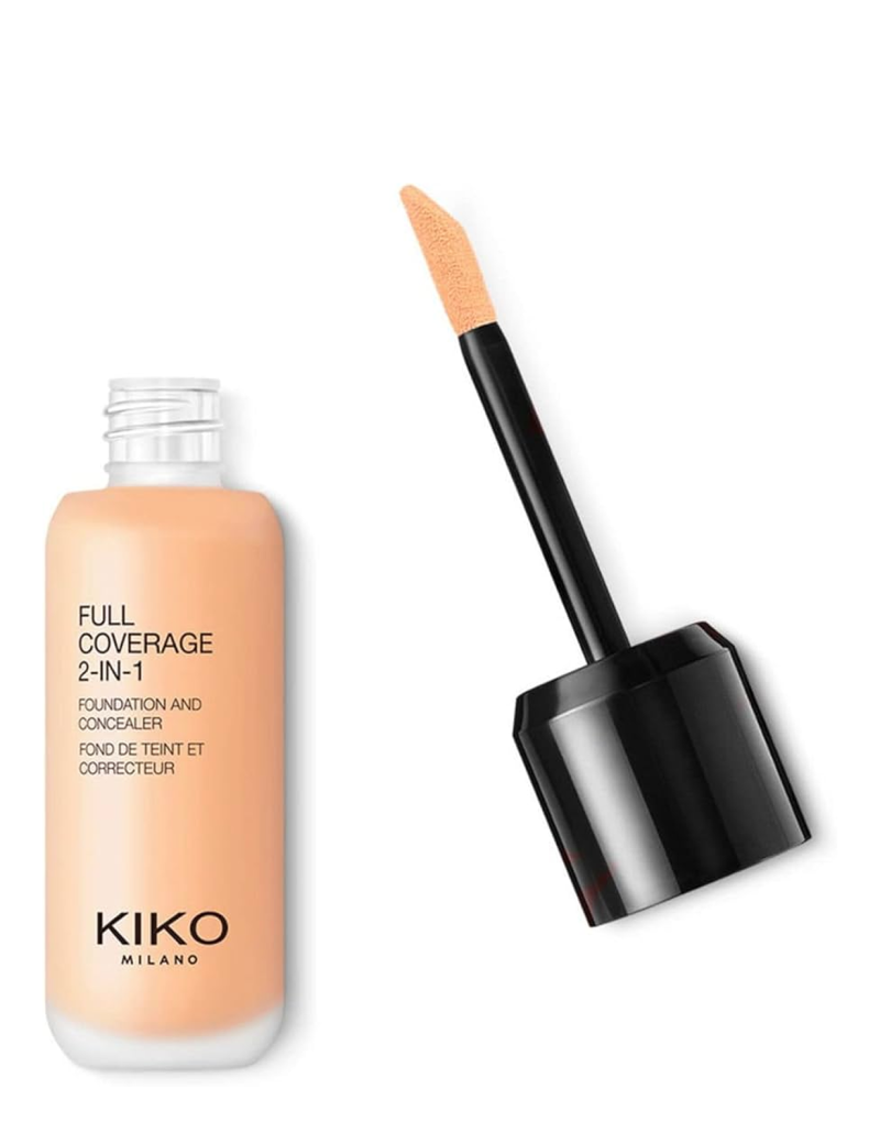 کرمپودرفول کاور کیکو KIKO MILANO - Full Coverage 2-in-1 Foundation - Wb 25