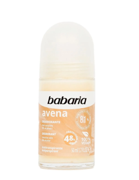 باباریا مام رول ضد تعریق جو دوسر   Babaria Avena Deodorant 48h Antiperspirant