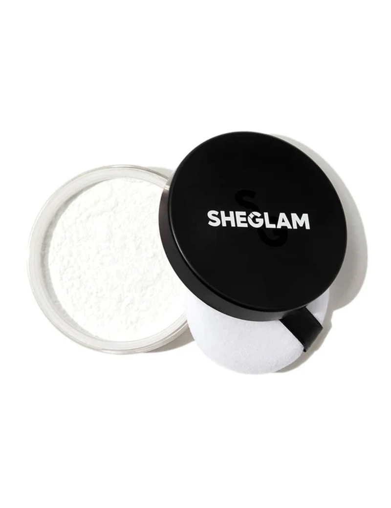 پودرفیکس بی رنگ شیگلم SHEGLAM BAKED GLOW SETTING POWDER-TRANSLUCENT