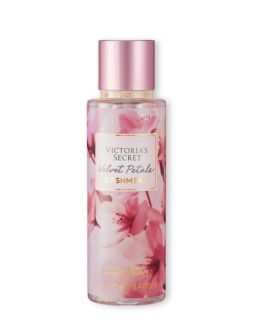 بادی میست ویکتوریا سکرت رایحه ولوت پتالز Victoria's Secret Velvet Petals Cashmere Body Mist