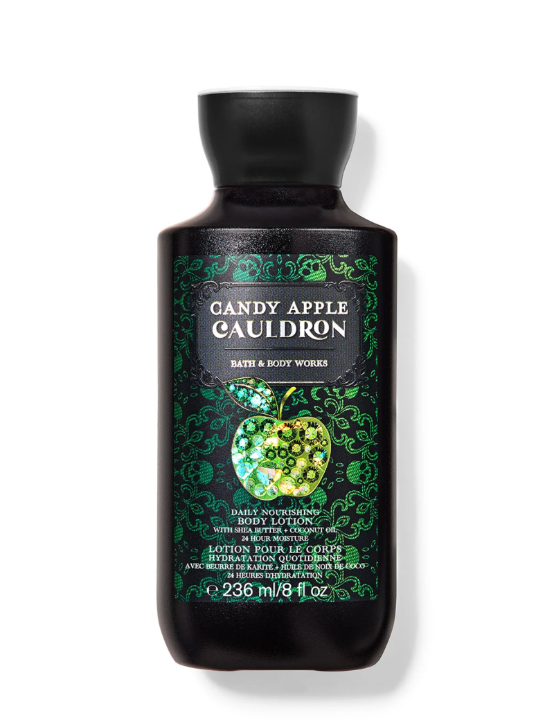 لوسیون بدن بث اند بادی ررایحه اپل کندی Candy Apple Cauldron Body Lotion Bath and Body Works