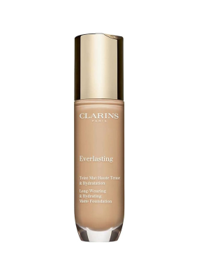 کرمپود کلارنس 108W-sand‏ Clarins Everlasting Long-Wearing & Hydrating Matte Foundation 30 ml