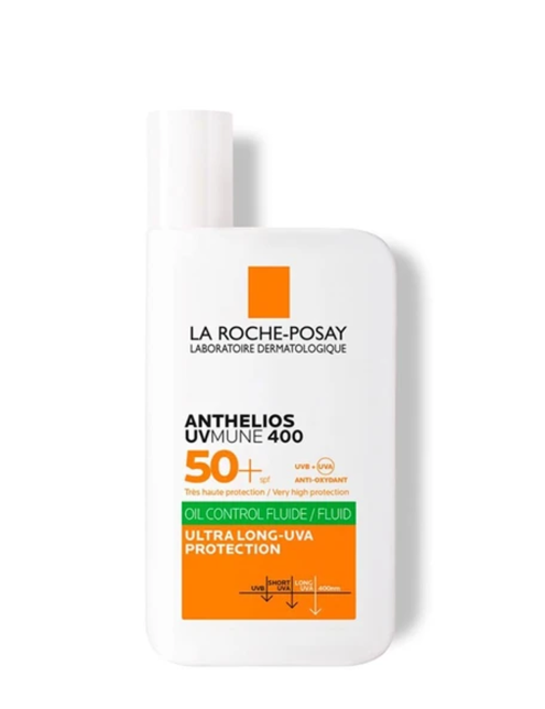 ضدآفتاب لاروش پوزای فلوئیدی اویل کنترل La Roche-Posay Anthelios UVmune 400 Fluid Oil Control