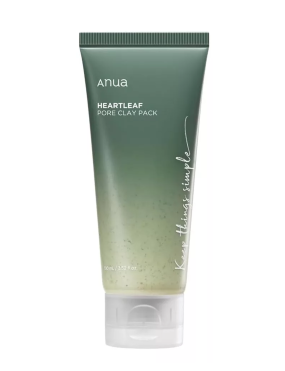 ماسک کنترل منافذ و تسکین دهنده خاک رس آنوا Anua Heartleaf Pore Clay Pack