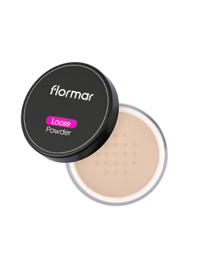 پودرفیکس فلورمار شمارهFlormar loose Powder 001 Pale Sand  ‏