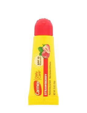 بالم لب کارمکس تیوپی توت فرنگی Carmex Daily Care Lip Balm Strawberry