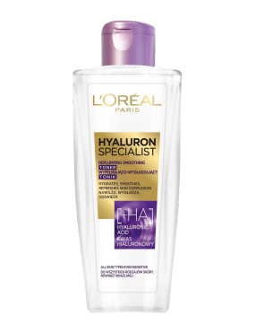 تونرآبرسان هیالورون لورئال انواع پوست  LOREAL HYALURON SPECIALIST TONER