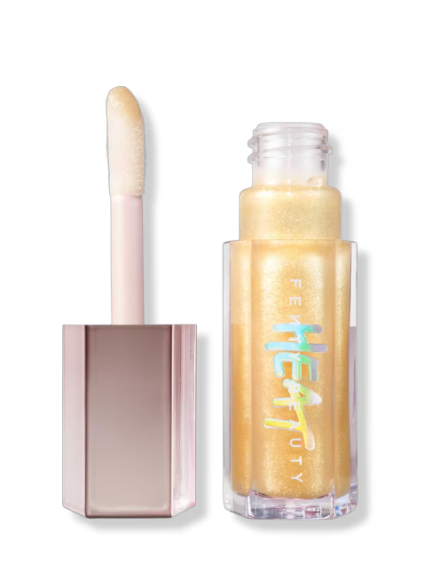 لیپ گلاس بامب فنتی بیوتی  لمون لاوا Fenty Beauty Gloss Bomb Heat - Lemon Lava 05