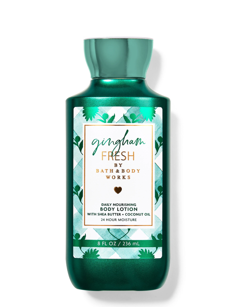 بث اند بادی ورکس بادی لوشن گینگهام فرش Bath & Body Works Gingham Fresh Daily Nourishing Body Lotion