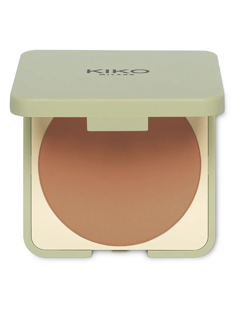 کیکو میلانو برانزر پودری گیاهی KIKO Milano Green Me Bronzer 102 Warm Sienna