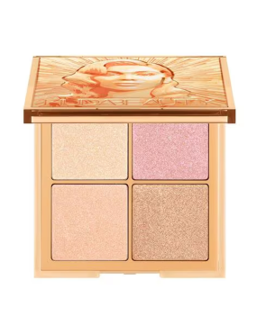 هدی بیوتی هایلایتر لایت گلو Huda Beauty Light Mini Glow Obsessions Face Palette