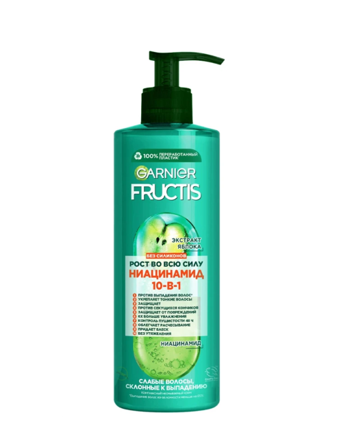 گارنیر کرم مو Garnier Fructis Aloe Air-Dry No Rinse Styling Cream