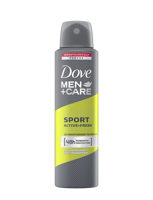 اسپری ضد تعریق مردانه داو مدل Dove MEN + CARE Sport ACTIVE + FRESH