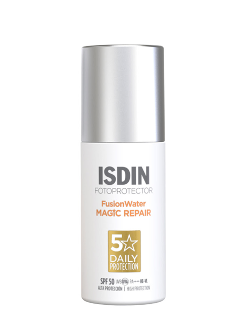 ایزدین ضدآفتاب ترمیم کننده  ISDIN Fusion Water MAGIC Repair SPF 50 ‏