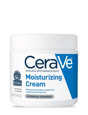 سراوی کرم مرطوب کننده صورت بدن پوست خشک آمریکایی  CeraVe Moisturizing Cream Face and Body for Dry Skin 453g