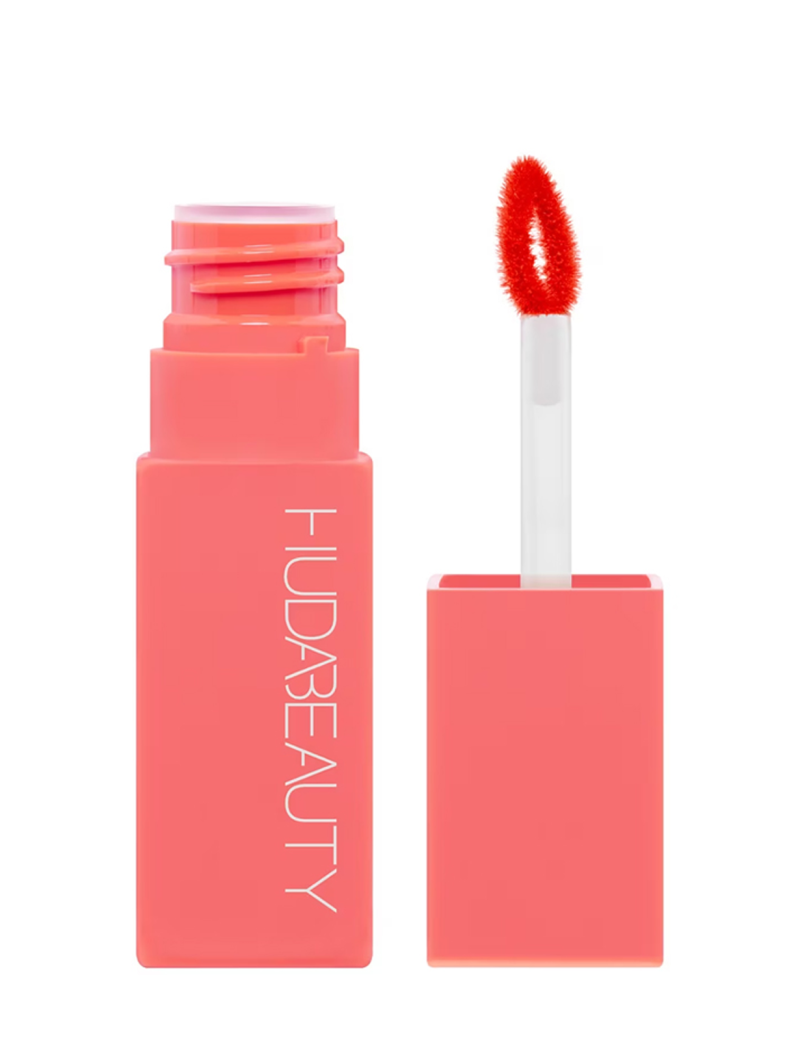 هدی بیوتی رژلب مایع HUDA BEAUTY Lip Blush Creamy Lip & Cheek Stain - Coral kiss