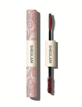 شیگلم ریمل دوسر قرمز sheglam All-In-One Volume & Length Mascara-Waterproof Brugundy